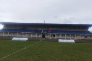 Športový areál Slavoj v Sečovciach.
