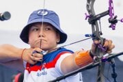 Slovenská lukostreľkyňa Denisa Baránková

