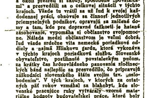 Ľudácka propaganda si vypomáhala dezinformáciami aj otvorenými lžami kolaborantských novinárov.