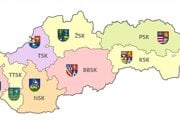Slovensko má osem vyšších územných celkov. Strana SNS navrhla ich zredukovanie na štyri.