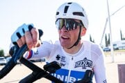 Slovenský cyklista Lukáš Kubiš.