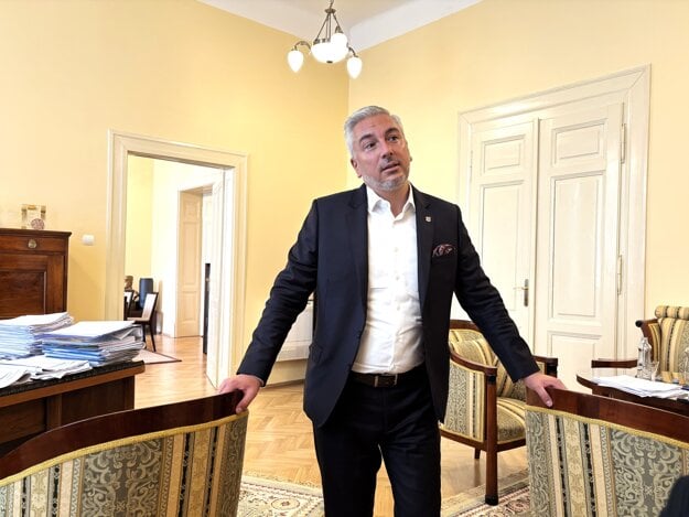 Košický župan Rastislav Trnka. (zdroj: Korzár/Katarína Gécziová)