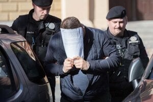 Cesta na Špecializovaný trestný súd v októbri 2017.