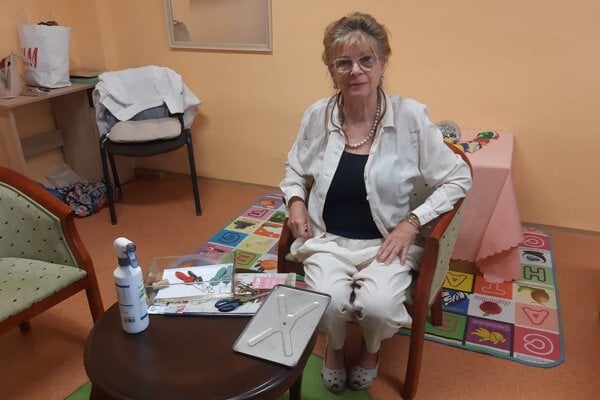 Logopédka Eva Szolnokyová.