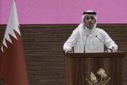 Muhammad bin Abdarrahmán Ál Sání, katarský minister zahraničia. 