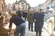 Rudolf Schuster počas jedného z kontrolných dní. 