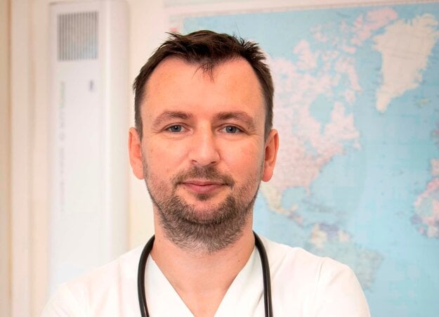 Infektológ Martin Novotný. (zdroj: UNLP Košice)