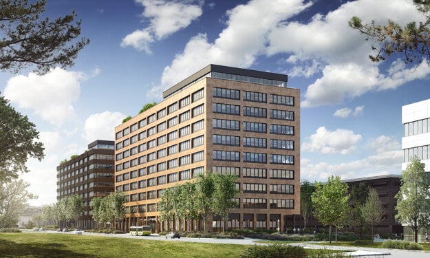 Vizualizácia projektu Nordcity Obchodná 2. (zdroj: Reinoo Real Estate)