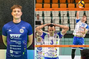 Blokár Marek Machovec je novou tvárou v tíme VK Slávia SPU Nitra. 