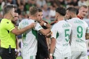 Šarvátka počas zápasu 8. kola futbalovej Niké ligy FC Tatran Prešov - MFK Ružomberok