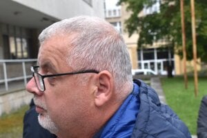 Andrej Makara, jeden z protestujúcich.