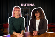 Tímea Krauszová a Alexandra Kárová v podcaste Rutina.