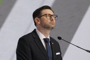 Poľský politik Daniel Obajtek, ktorý pôsobí v Európskom parlamente.
