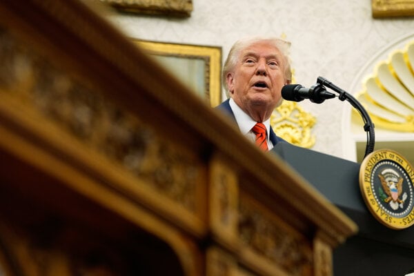 Americký prezident Donald Trumpô.