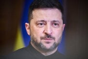 Ukrajinský prezident Volodymyr Zelenskyj.
