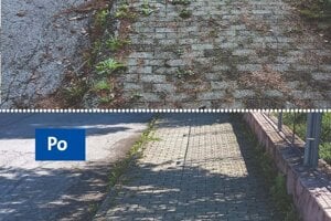 Takto vyčistil akčný tím jeden z chodníkov v meste. 