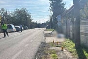 Na mieste tragickej nehody v Hronovciach.