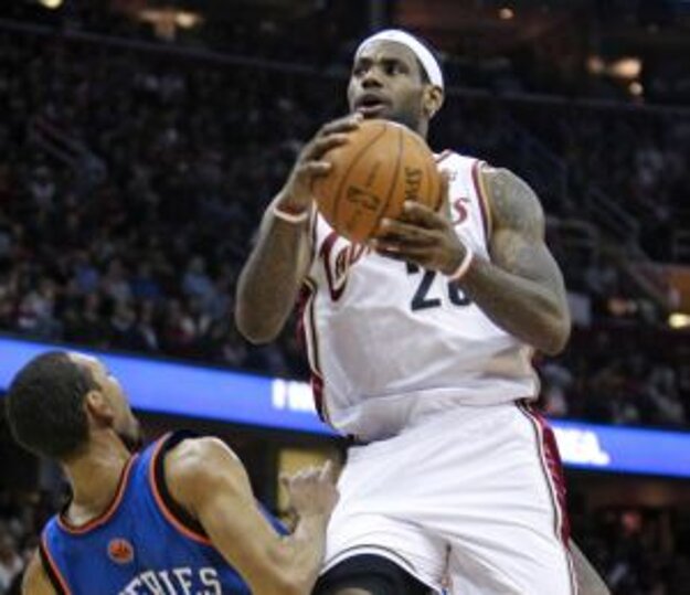 LeBron James z Clevelandu.