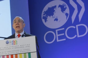 Generálny tajomník OECD Angel Gurría.