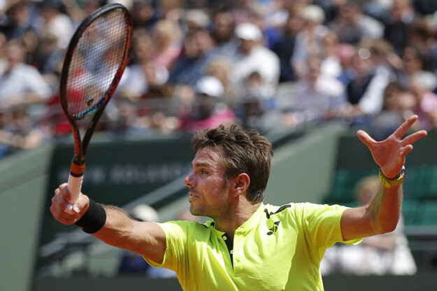 Stan Wawrinka podal spoľahlivý výkon.