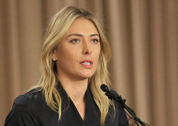 Maria Šarapovová sa k dopingovému nálezu priznala 7. marca.