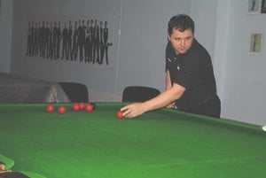 Miroslav Hrubčo. Snooker sa stal jeho živlom.