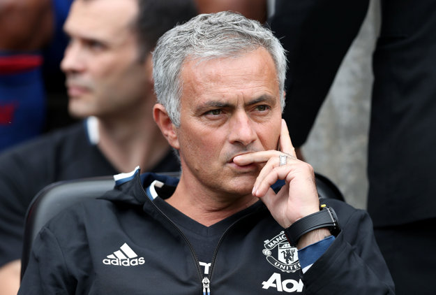 Tréner Manchestru United José Mourinho.