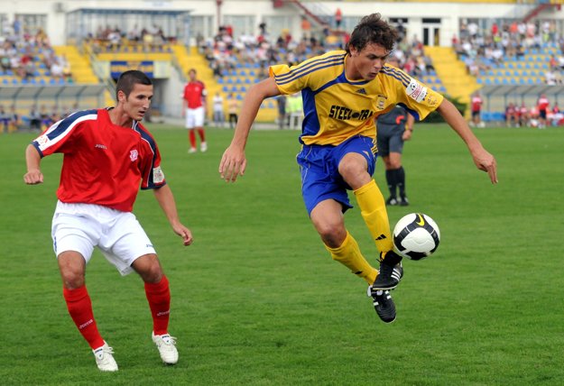 Matič (vpravo) ešte v drese Košíc.