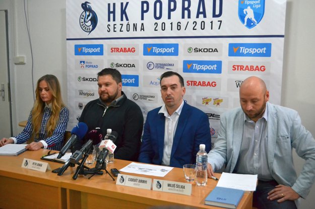 Brífing HK Poprad. Klub deklaroval zmeny v kádri i v jeho organizačnej štruktúre.