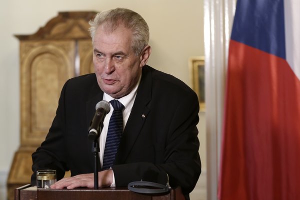 Český prezident Miloš Zeman.