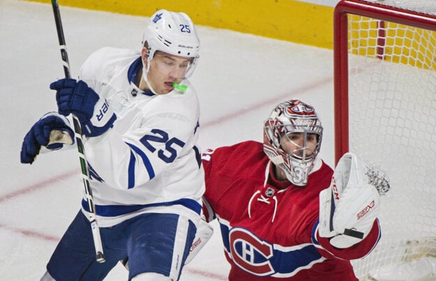 Veľkou oporou Montrealu aj v zápase proti Torontu bol brankár Carey Price.
