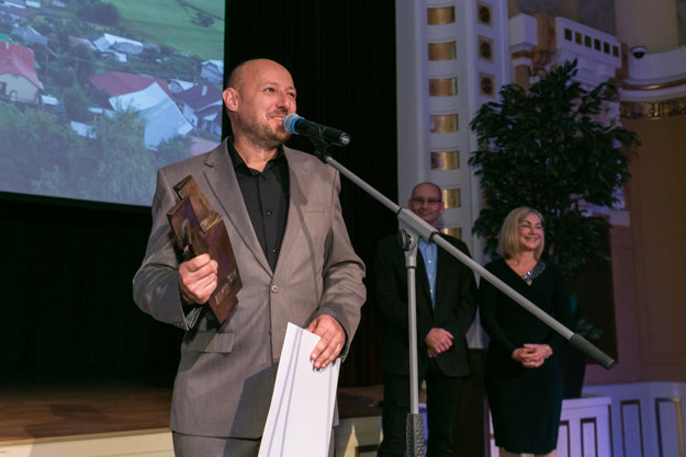 Tomáš Bujna, laureát Ceny ARCH 2016. (zdroj: FOTO - BLANKA GOLEJOVÁ)