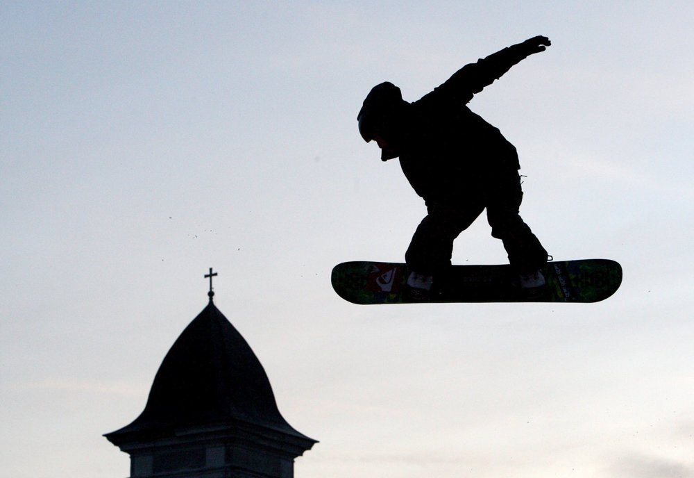 Snowboardová a freeski show STEFE Big Air v meste Kremnica.
07.02.2016, Kremnica