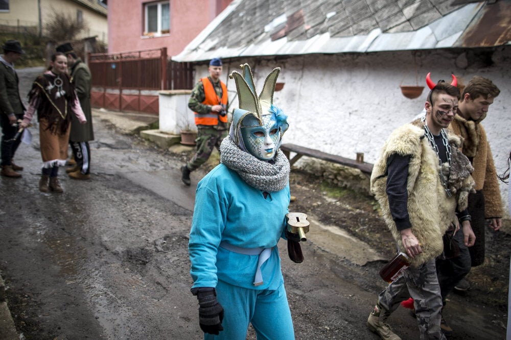 7. február 2016. Fašiangy v Banskej Belej.