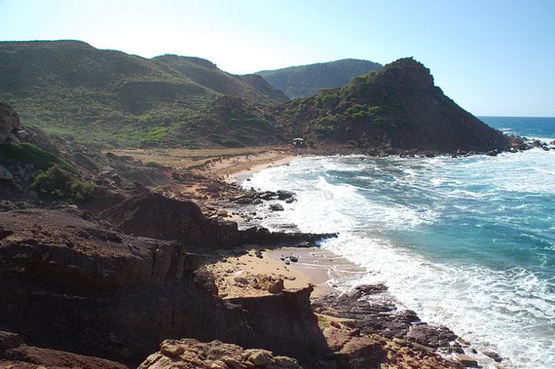 Cala del Pilar, Menorka