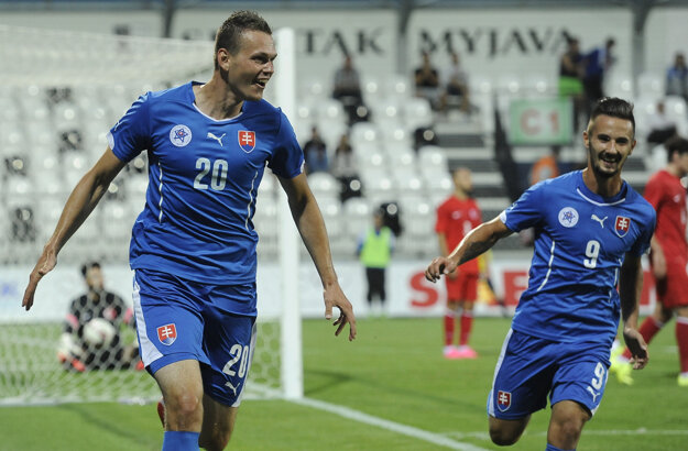 Tomáš Vestenický (vpravo).