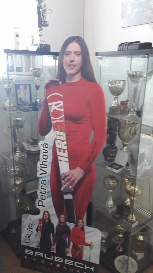 V pracovni Igora Vlhu nechýba ani maketa jeho dcéry v životnej veľkosti