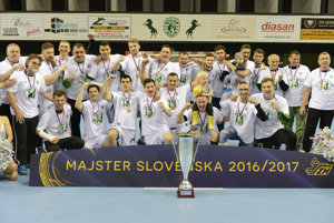 Hráči slovenského majstra Tatran Prešov.