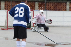 Skalická hokejbalová liga, semifinále Havana - Adidas