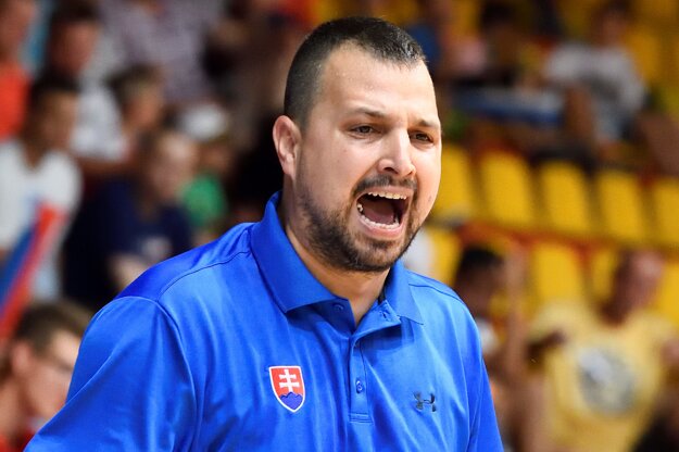 Tréner Slovenska Richard Ďuriš
