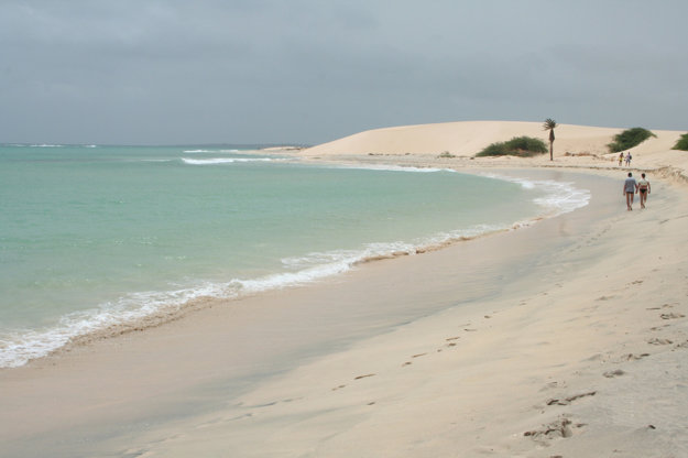 Ostrov Boa Vista, Kapverdy.