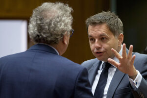 Minister financií Slovenskej republiky Peter Kažimír.