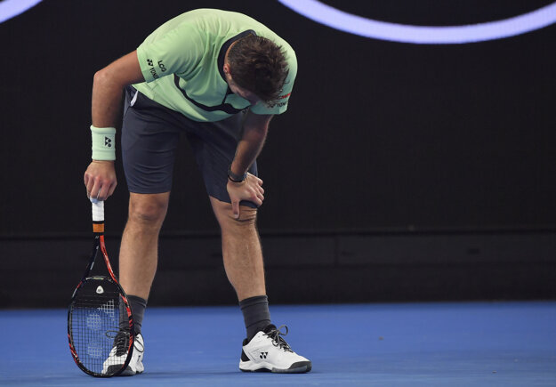 Stan Wawrinka na Australian Open skončil v 2. kole.