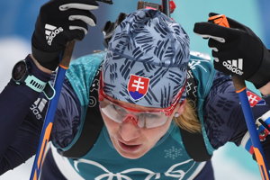 Anastasia Kuzminová smúti v cieli pretekov.