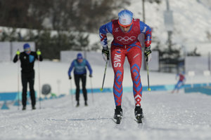 Alena Procházková počas tréningu v Pjongčangu.