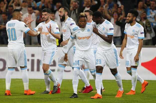 Futbalisti Marseille strelili Salzburgu dva góly.