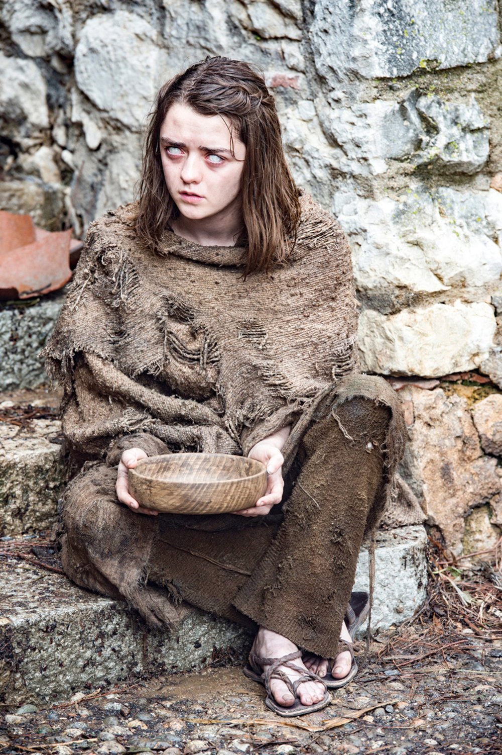 Maise Williams ako Arya Stark. Bude slepá?