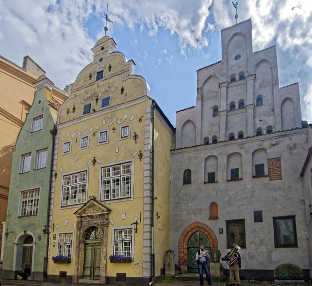 Komplex Traja bratia, Riga.