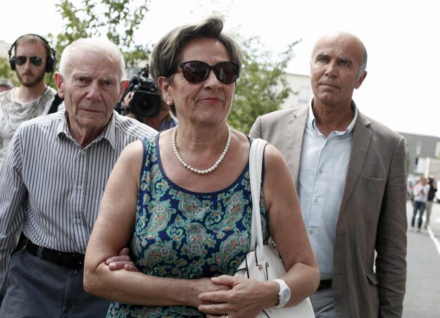 Vincentovi rodičia Viviane a Pierre.