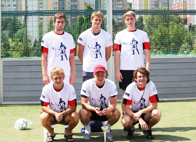 Víťazi futbalového turnaja.